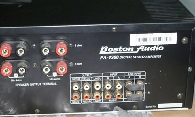 海外製✨Boston Audio カラオケアンプ PA-1300 動作未確認 【公式通販】